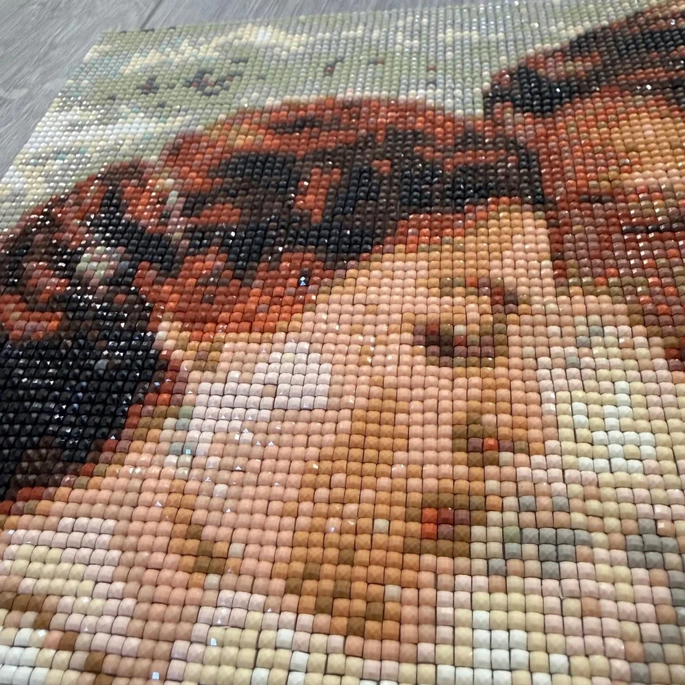 Titanic Jack and Rose Finished Diamond Art Painting 11.5x11.5 Movie Decor Mosaic